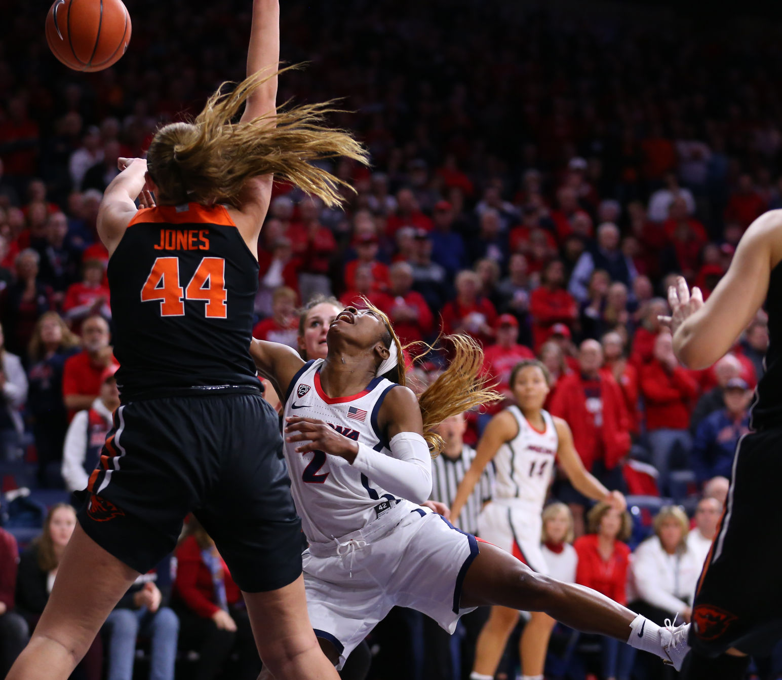 Arizona vs. Oregon State women's basketball